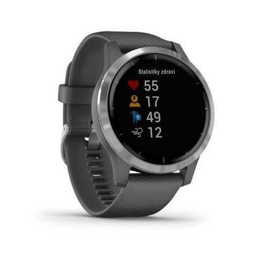 GARMIN VÍVOACTIVE4 SILVER/GRAY BAND 010-02174-03 - GARMIN - ZNAČKY