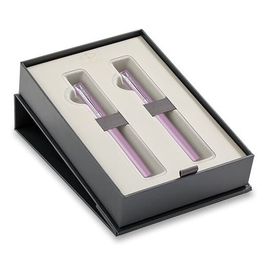 DÁRKOVÁ SADA PLNICÍ PERO A ROLLER PARKER VECTOR XL LILAC 1502/2500763 - PENS SETS - ACCESSORIES