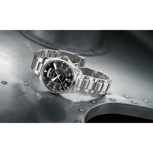 HAMILTON KHAKI AVIATION PILOT DAY DATE AUTO H64615135 - KHAKI AVIATION - ZNAČKY