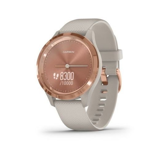 GARMIN VIVOMOVE3S SPORT, ROSEGOLD/SAND BAND 010-02238-22 - GARMIN - BRANDS