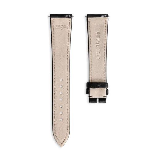 LEATHER STRAP VULCAIN BLACK ALLIGATOR - STRAPS - ACCESSORIES