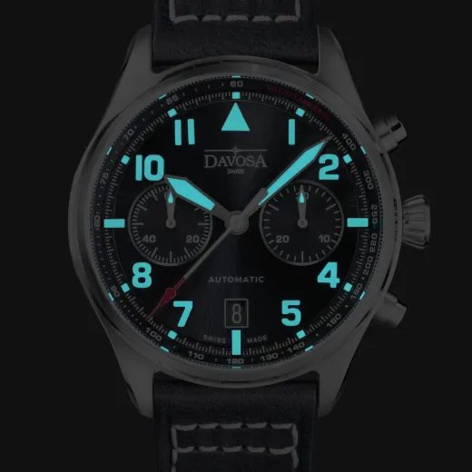 DAVOSA NEWTON PILOT CHRONOGRAPH LE 161.578.55 - PILOT - ZNAČKY