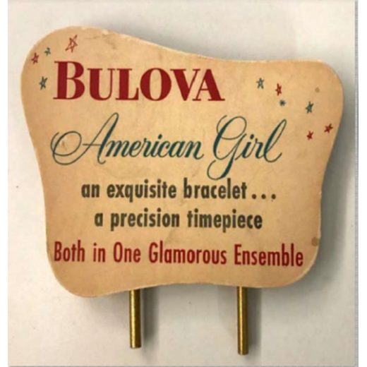 BULOVA AMERICAN GIRL 97L170 LIMITED EDITION - ARCHIVE SERIES - BRANDS