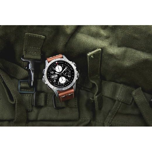 HAMILTON KHAKI AVIATION X-WIND AUTO CHRONO H77616533 - KHAKI AVIATION - ZNAČKY