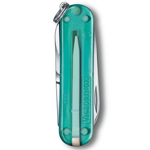 VICTORINOX CLASSIC SD TRANSPARENT COLORS TROPICAL SURF KNIFE - POCKET KNIVES - ACCESSORIES