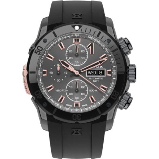 EDOX CO-1 CHRONOGRAPH AUTOMATIC 01128-3GNRCAGNR - CO-1 - ZNAČKY