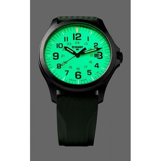 TRASER P67 OFFICER PRO GUNMETAL LIME, SILICONE - HERITAGE - BRANDS