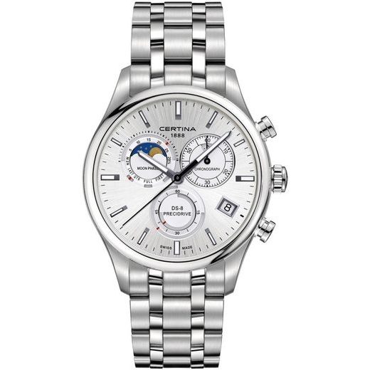 CERTINA DS-8 CHRONOGRAPH MOON PHASE C033.450.11.031.00 - DS-8 - BRANDS