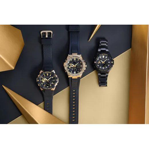 CASIO G-SHOCK GST-B100GB-1A9ER GOLDEN AGE SERIES - G-STEEL - BRANDS