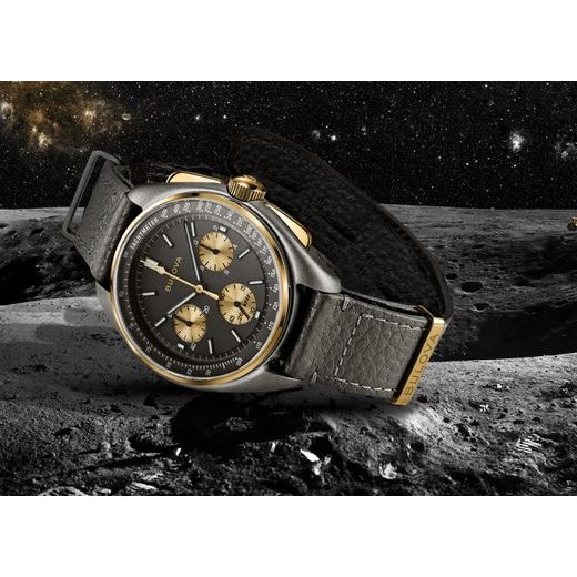 BULOVA LUNAR PILOT CHRONOGRAPH 98A285 50TH ANNIVERSARY LIMITED EDITION - ARCHIVE SERIES - ZNAČKY