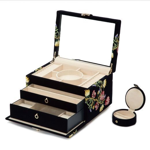 JEWELLERY BOX WOLF ZOE MEDIUM 393116 - JEWELLERY BOXES - ACCESSORIES