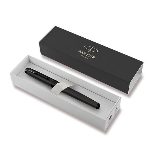 PLNICÍ PERO PARKER IM ACHROMATIC BLACK BT 1502/312774 - FOUNTAIN PENS - ACCESSORIES