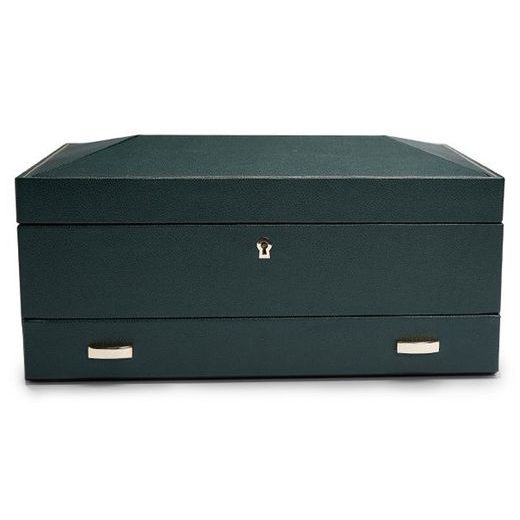 BOX NA HODINKY WOLF BRITISH RACING GREEN 792841 - WATCH BOXES - ACCESSORIES