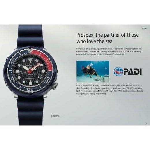 SEIKO SNE499P1 - SPECIAL EDITION PADI - SEIKO - ZNAČKY