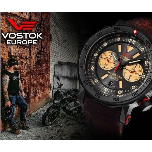 VOSTOK EUROPE LUNOCHOD-2 CHRONO LINE 6S21-620C629 - LUNOCHOD-2 - BRANDS