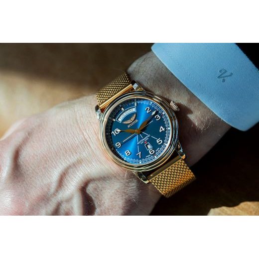 AVIATOR DOUGLAS DAY-DATE 45 AUTOMATIC V.3.44.2.402.5 - DOUGLAS DAY-DATE - BRANDS