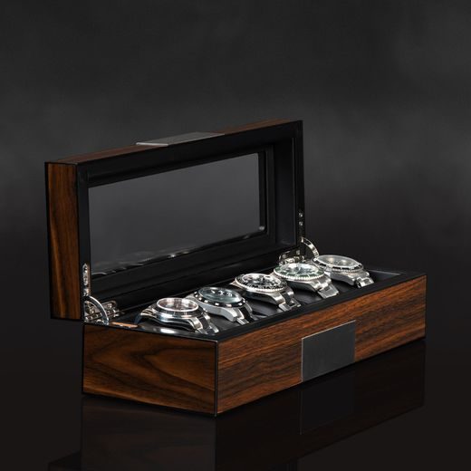 WATCH BOX HEISSE & SÖHNE MONTERAY 5 70019-201.148 - WATCH BOXES - ACCESSORIES