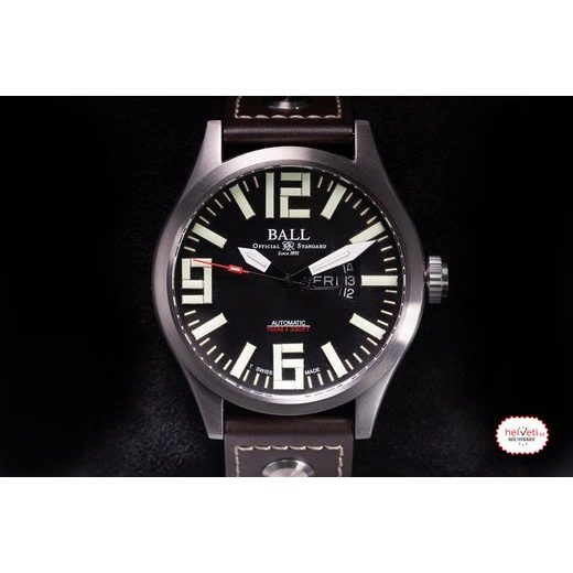 BALL ENGINEER MASTER II AVIATOR NM1080C-L14A-BK - ENGINEER MASTER II - BRANDS