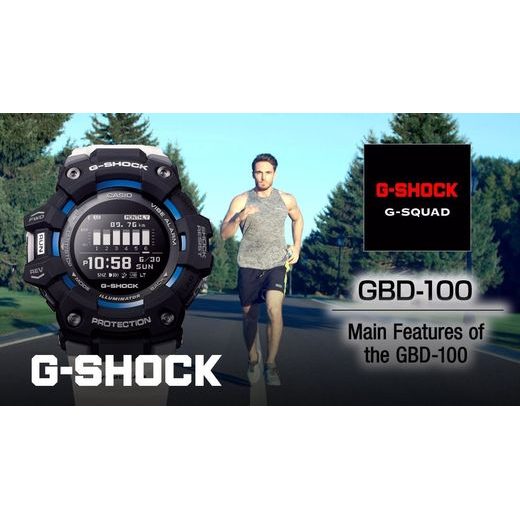 CASIO G-SQUAD GBD-100-1ER - G-SHOCK - ZNAČKY