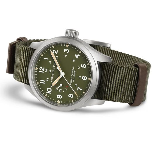 HAMILTON KHAKI FIELD MECHANICAL POWER RESERVE 40 MM H69509960 - KHAKI FIELD - BRANDS