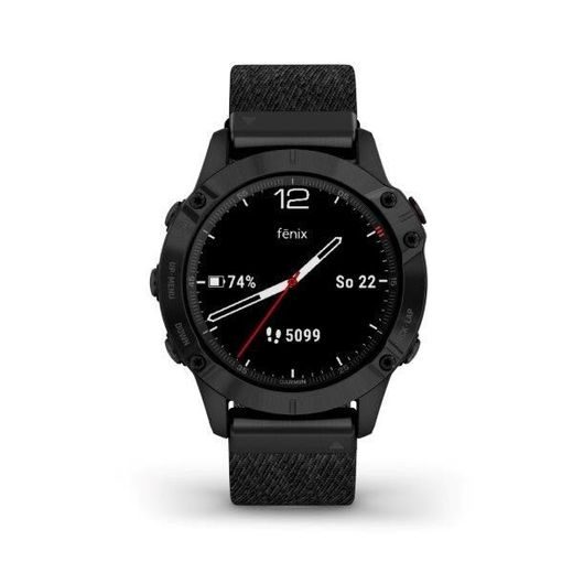 GARMIN FENIX6 PRO SAPPHIRE, BLACKDLC/BLACKNYLON BAND (MAP/MUSIC) 010-02158-17 - GARMIN - ZNAČKY