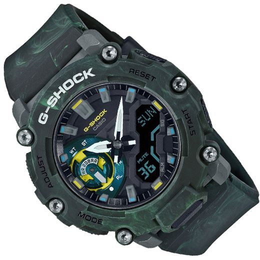 CASIO G-SHOCK CARBON CORE GUARD GA-2200MFR-3AER MISTY FOREST SERIES - CASIO - BRANDS