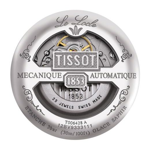 TISSOT LE LOCLE AUTOMATIC SMALL SECOND T006.428.22.038.00 - LE LOCLE AUTOMATIC - ZNAČKY