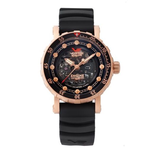 VOSTOK EUROPE ENGINE AUTOMATIC SKELETON NH72-571B648 - ENGINE - BRANDS