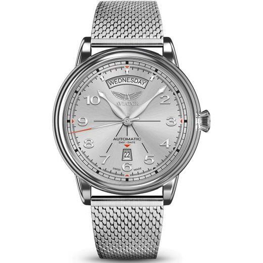 AVIATOR DOUGLAS DAY-DATE 45 AUTOMATIC V.3.44.0.399.5 - DOUGLAS DAY-DATE - BRANDS