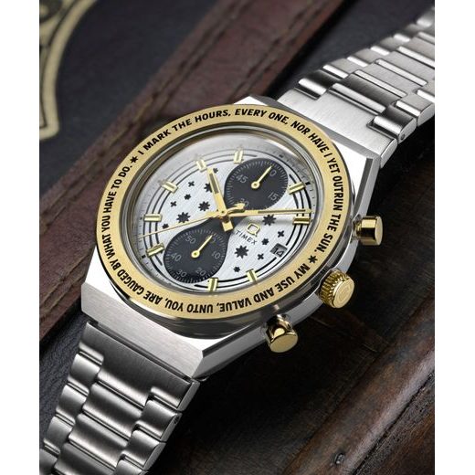 TIMEX Q TIMEX REISSUE X HARRY POTTER TIME TURNER CHRONOGRAPH TW2Y75900QY - TIMEX - BRANDS