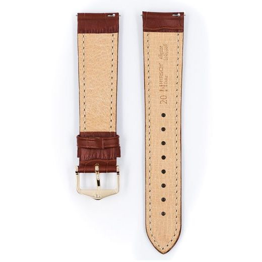 ŘEMÍNEK HIRSCH DUKE - ZLATAVĚ HNĚDÝ - STRAPS - ACCESSORIES