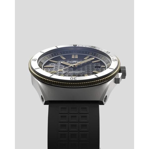 FORTIS MARINEMASTER M-44 BLACK RESIN GOLD COSC LIMITED EDITION F8120015 - MARINEMASTER - BRANDS