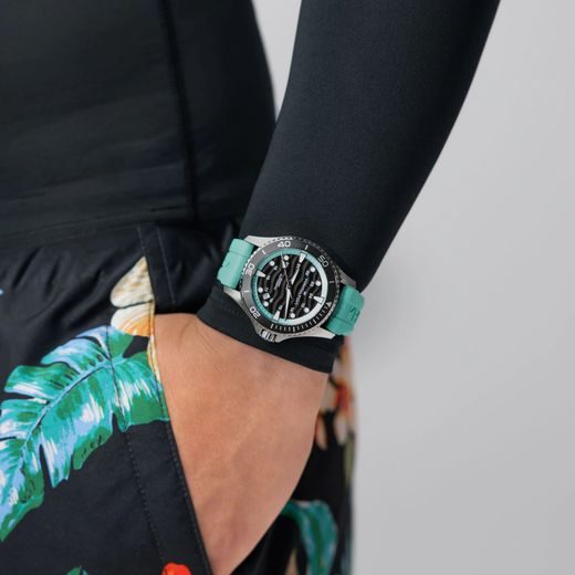 HAMILTON KHAKI NAVY SCUBA AUTO 40MM H82415331 - KHAKI NAVY - ZNAČKY