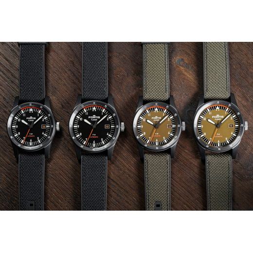 FORTIS FLIEGER F-39 WERK 7 MISSION BLACK LIMITED EDITION F4220028 - FLIEGER - BRANDS