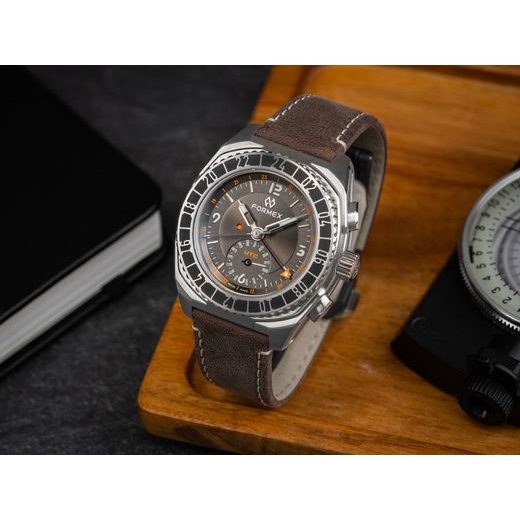 FORMEX STRATOS UTC AUTOMATIC 41MM GREY - STRATOS - ZNAČKY