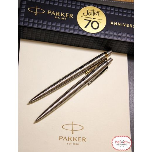 BALLPOINT PEN PARKER JOTTER SE 70TH STAINLESS STEEL GT 1502/1805611 - BALLPOINT PENS - ACCESSORIES