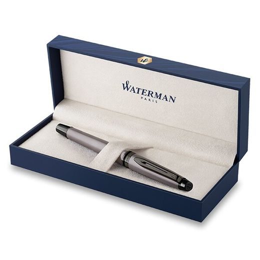 PLNICÍ PERO WATERMAN EXPERT METALLIC SILVER RT 1507/195925 - PLNICÍ PERA - OSTATNÍ