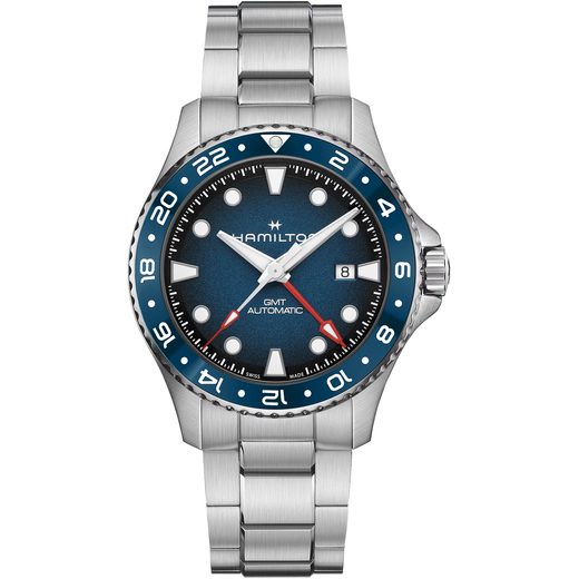 HAMILTON KHAKI NAVY SCUBA AUTOMATIC GMT 43MM H82535140 - SCUBA - BRANDS