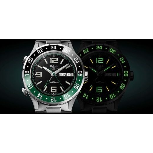 BALL ROADMASTER MARINE GMT COSC LIMITED EDITION DG3030B-S2C-BK - ROADMASTER - ZNAČKY