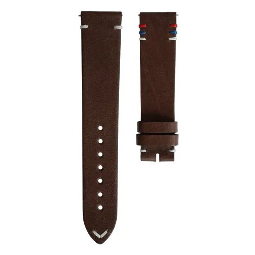 KOŽENÝ ŘEMÍNEK BIATEC | HNĚDÝ TRIKOLORA - 20 MM - STRAPS - ACCESSORIES