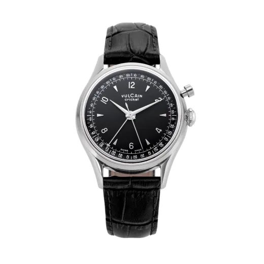 VULCAIN CRICKET TRADITION 36 MM - BLACK - CRICKET TRADITION - ZNAČKY