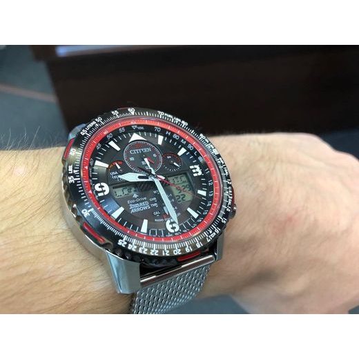 CITIZEN SKYHAWK JY8079-76E RED ARROW - LIMITED EDITION - SPORTS - ZNAČKY