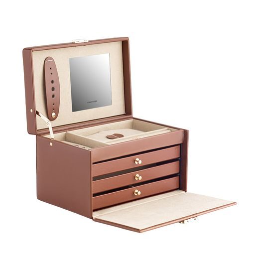 JEWELLERY BOX FRIEDRICH LEDERWAREN CORDOBA 26217-3 - JEWELLERY BOXES - ACCESSORIES