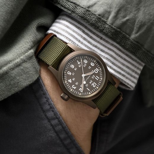 HAMILTON KHAKI FIELD MECHANICAL H69449961 - KHAKI FIELD - ZNAČKY