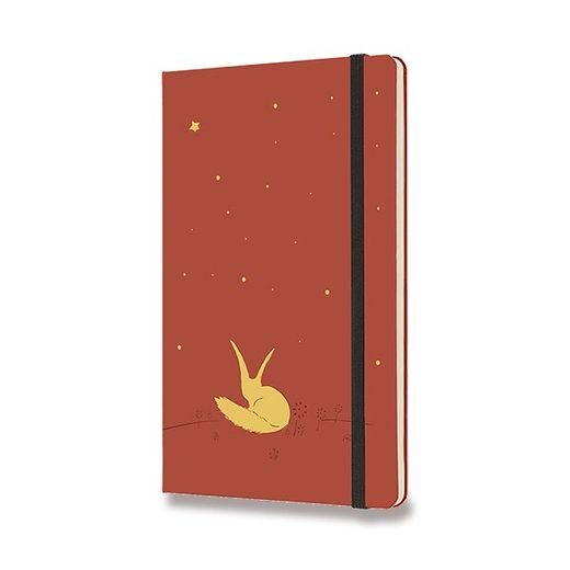 ZÁPISNÍK MOLESKINE LE PETIT PRINCE ORANŽOVÝ - TVRDÉ DESKY - ČISTÝ 1331/1917106 - DIÁŘE A ZÁPISNÍKY - OSTATNÍ