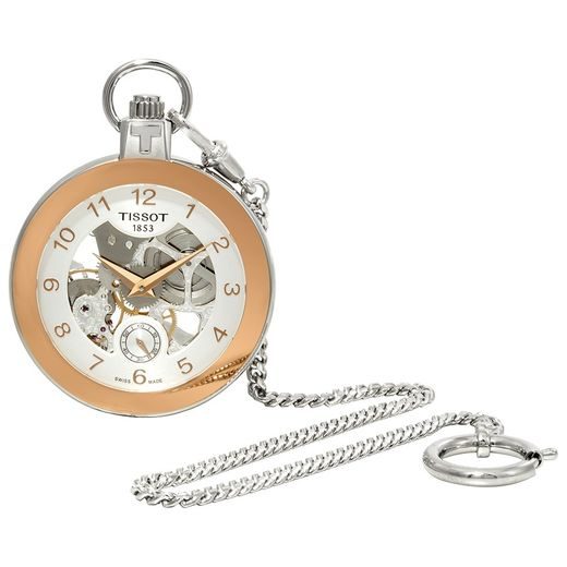 TISSOT POCKET MECHANICAL SKELETON T853.405.29.412.01 - TISSOT - ZNAČKY