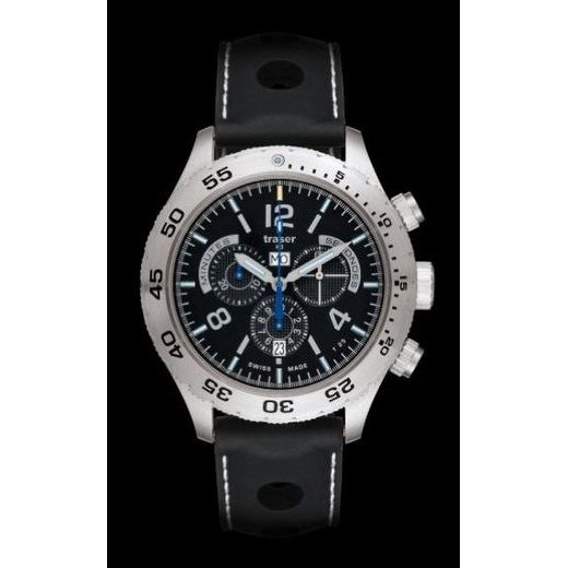 TRASER CLASSIC ELEGANCE CHRONOGRAPH, SILICONE - TRASER - BRANDS