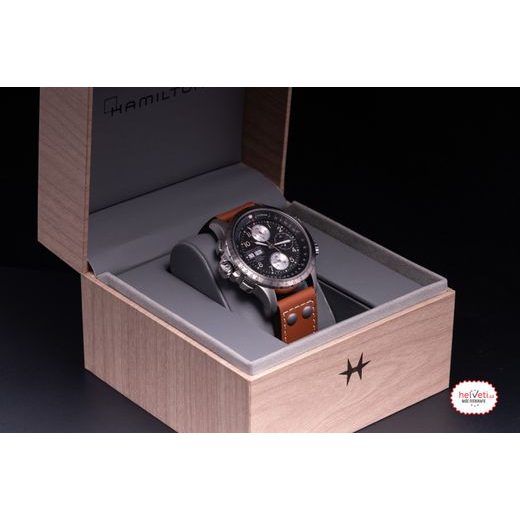 HAMILTON KHAKI AVIATION X-WIND AUTO CHRONO H77616533 - KHAKI AVIATION - ZNAČKY