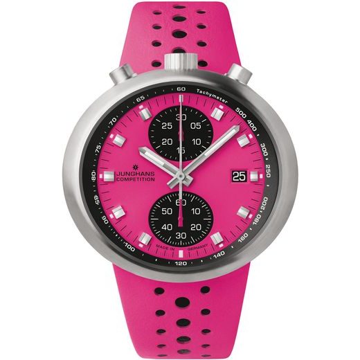 JUNGHANS 1972 COMPETITION PINK AUTOMATIC LIMITED EDITION 27/4406.00 - 1972 - BRANDS