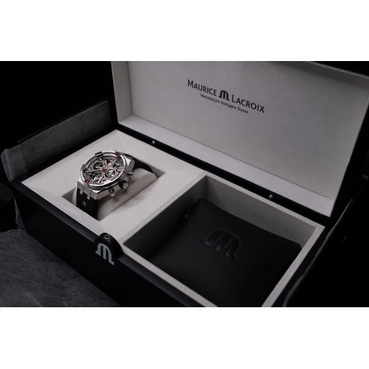 MAURICE LACROIX AIKON AUTOMATIC CHRONOGRAPH SPECIAL EDITION MAHINDRA RACING AI6098-SS001-091-2 - AIKON - BRANDS